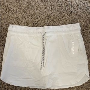 Brand new white Athleta skort